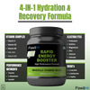 Pawahy Isotonic Energy Drink Endurance Workout Electrolyte Drink With 2:1:1 Bcaa- 1Kg (Green Apple)