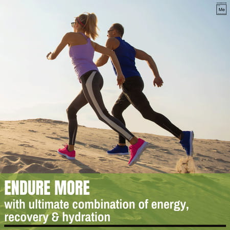 Pawahy Isotonic Energy Drink Endurance Workout Electrolyte Drink With 2:1:1 Bcaa- 1kg (Green Apple)