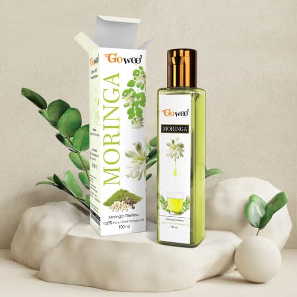 Pack Of 2 Thyme Essential Oil & Moringa Seed Carrier Oil - 100% Pure Natural Cold Pressed
