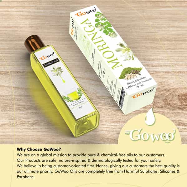 Pack Of 2 Thyme Essential Oil & Moringa Seed Carrier Oil - 100% Pure Natural Cold Pressed