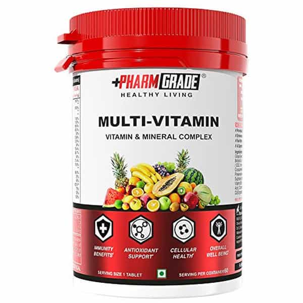 Pharmgrade Healthy Living Immunity Pack (Pack Of 4) ( Zinc, Multivitamin, Vitamin-C, Ashwagandha )