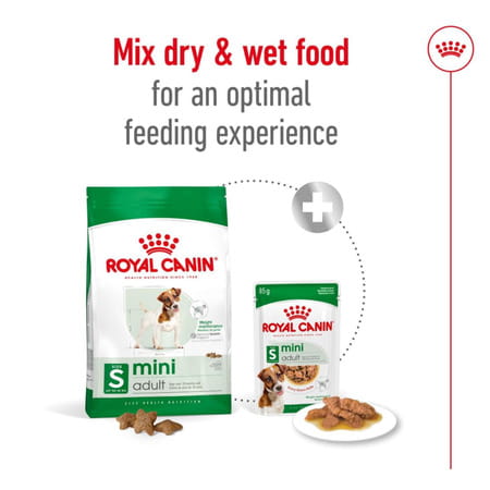 Royal Canin Mini Adult Dog Food | 85 Grams | Pack Of 12 Sachet | Supports Weight Management