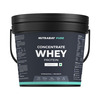 Nutrabay Pure 100% Whey Protein Concentrate Powder - Unflavored | 23.4g Protein | 5.3g Bcaa | 4 Kg