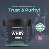 Nutrabay Pure 100% Whey Protein Concentrate Powder - Unflavored | 23.4g Protein | 5.3g Bcaa | 4 Kg