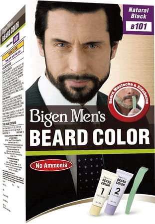 Bigen Men's Beard Color Natural Black B101 40g