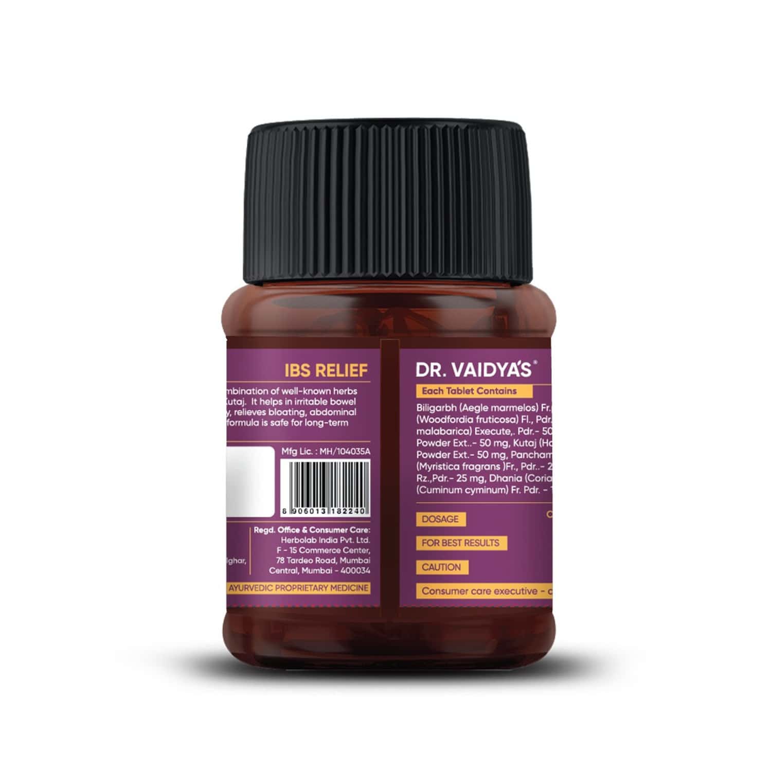 Buy DR. VAIDYA'S IBS RELIEF 30 TABLET PACK OF 2 Online & Get Upto 60