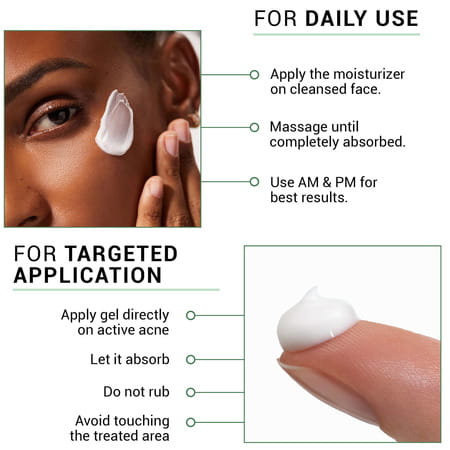 Sereko Oil Clear Face Moisturizer With Nmf For Oily & Acne-Prone Skin | Minimizes Pores 50 Ml