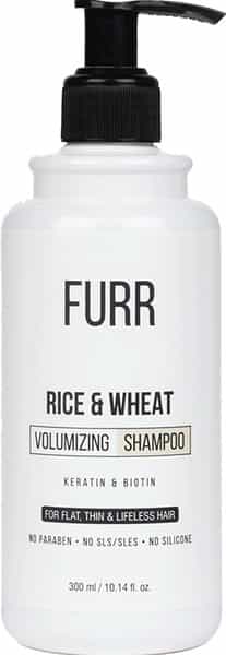 Furr Rice And Wheat Volumizing Shampoo - 300Ml Volumizes Hair For Fla