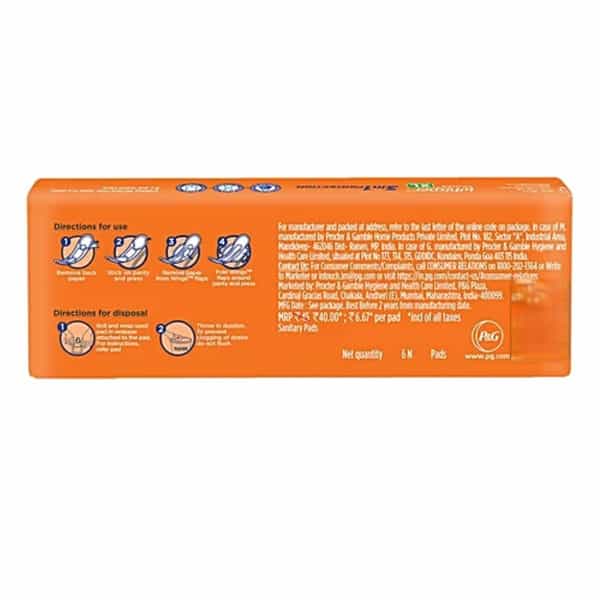New Whisper Choice Ultra Xl (280Mm) 6 Sanitary Pads