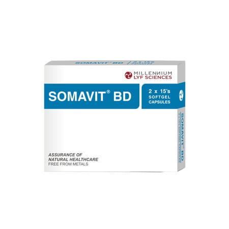 Somavit Bd Strip Of 15 Softgel Capsules (Pack Of 2)