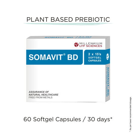 Somavit Bd Strip Of 15 Softgel Capsules (Pack Of 2)