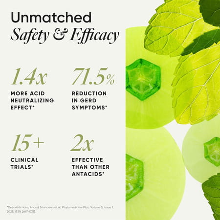 Wellbeing Nutrition Melts Acidity Relief | 30 Oral Strips