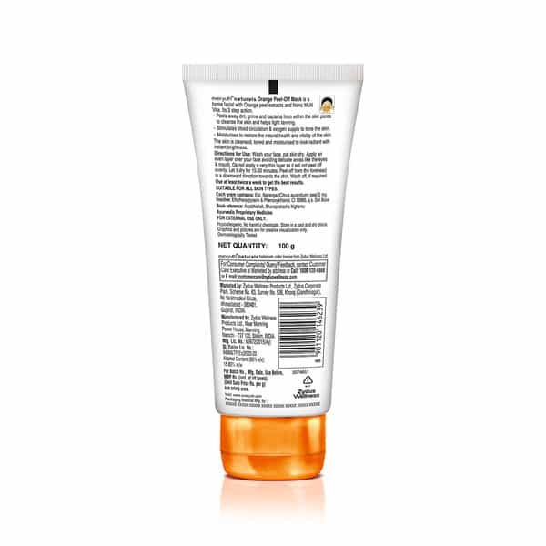 Everyuth Naturals Orange Peel-Off Mask With Nano Multi Vit-A 100Gm
