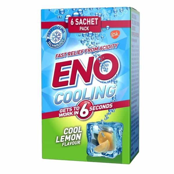 Eno Cool Lemon Flavour Sachet 5 Gm