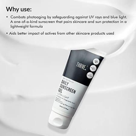 Thriveco Ultra-Light Sunscreen Gel 50 Ml And Oil-Free Hydrating Gel 50ml