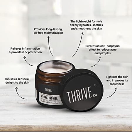 Thriveco Ultra-Light Sunscreen Gel 50 Ml And Oil-Free Hydrating Gel 50ml