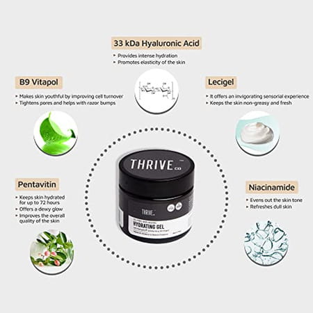 Thriveco Ultra-Light Sunscreen Gel 50 Ml And Oil-Free Hydrating Gel 50ml