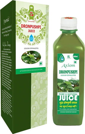 Axiom Dronpushpi Juice|helpful In Skin Problems|improves Respiratory Problems -500ml