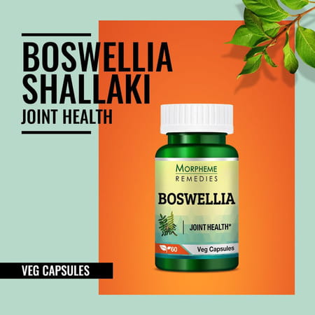 Morpheme Remedies Boswellia Shallaki 500 Mg - 60 Veg Capsules