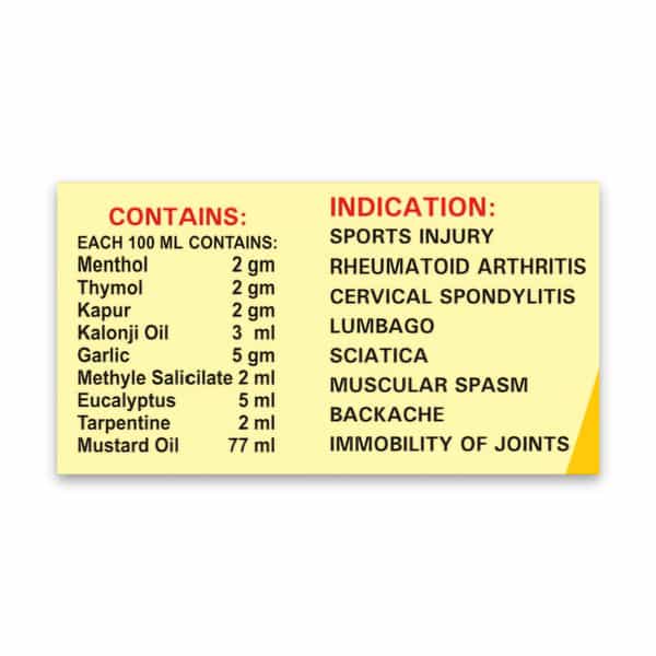 Mahida's Sukoon Massage Oil (Instant Relief) 500 Ml (Pack Of 2)