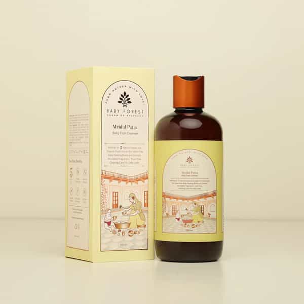Baby Forest Mridul Patra Ayurvedic Baby Dish Cleanser | For Baby Feeding Bottle & Utensils | 300 Ml