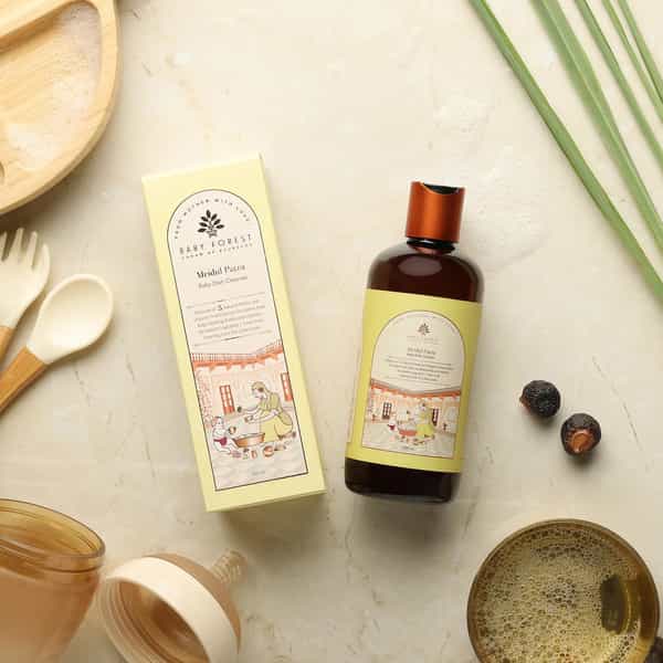 Baby Forest Mridul Patra Ayurvedic Baby Dish Cleanser | For Baby Feeding Bottle & Utensils | 300 Ml