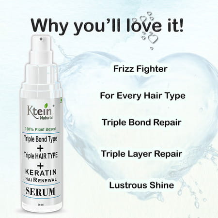 Ktein Natural Triple Bond+Triple Layer Repair Serum (30Ml)
