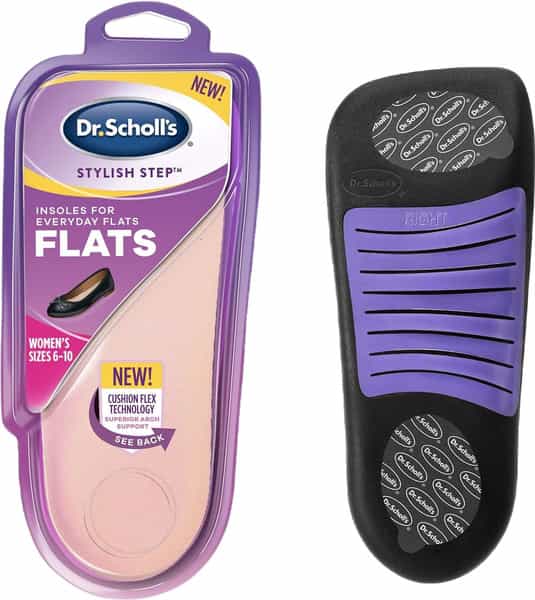 Dr. Scholl Cushioning Insoles For Flats & Low Heels Women Size 6-10 - 1 Pair