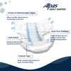 Alpas Adult Diaper Tape Style Waist Size 71-112 Cm ( 28 - 44 Incs ) Medium-10