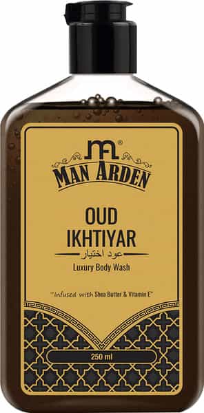 Man Arden Oud Ikhtiyar Luxury Body Wash Infused With Shea Butter & Vitamin E 250Ml