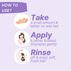 Healthbest Hair Shampoo For Kids Dry Damaged To Normal Hair Tear Paraben And Sls Free - 500Ml