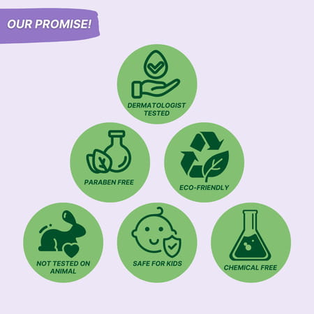 Healthbest Kidbest Hair Shampoo For Kids|Dry Damaged To Normal Hair|Tear Paraben Sls Free (500ml)