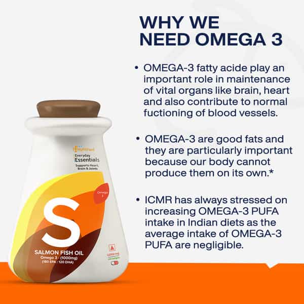 Myfitfuel Salmon Fish Oil | 1000Mg (180 Epa 120 Dha) | 100 Softgels