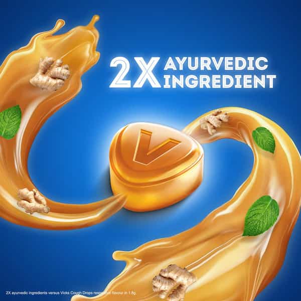 Vicks Cough Drops Double Power Throat Irritation Relief Cooling Menthol Pouch Of 25 Lozenges