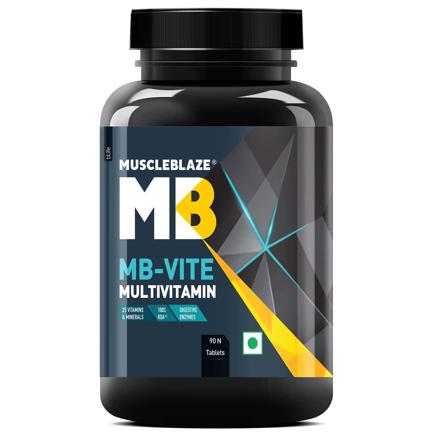 Muscleblaze Mb - Vite Daily Multivitamin With 51 Ingredients | 90 Multivitamin Tablets