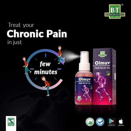 B&T Olmuv Pain Relief Oil-180 Ml (Pack Of 3)
