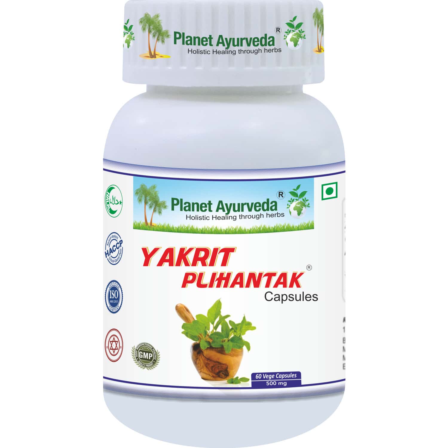 Planet Ayurveda Yakrit Plihantak - 60 Capsules