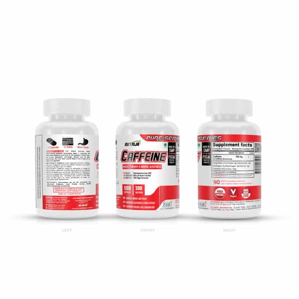 Nutrija Caffeine (100Mg 100 Capsules)