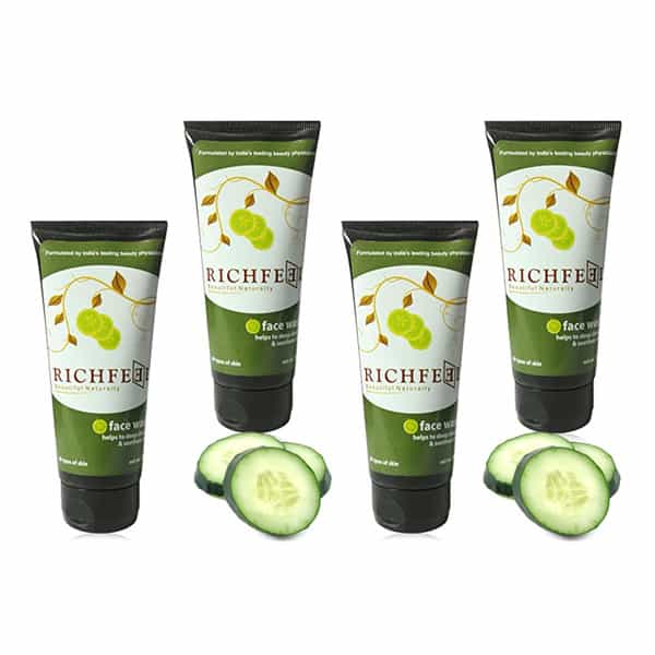 Cucumber Face Wash 100 Gms Pack Of 4