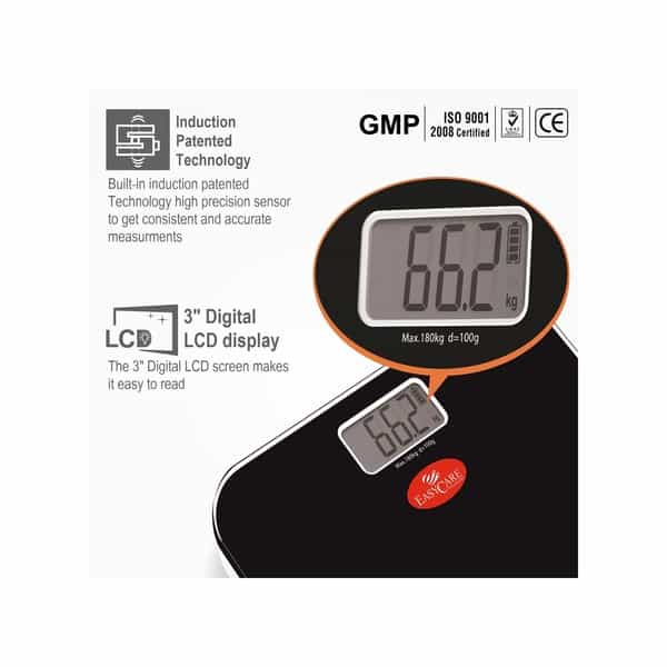 Easycare (Kinetic System-No Battery) Luxurious Edition Weighing Scale Capacity 8Kg - 180Kgs