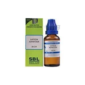 Sbl Justicia Adhatoda Dilution 30 Ch 30 Ml Pack Of 2