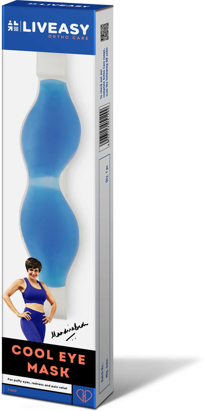 Buy LIVEASY ORTHO CARE COOL EYE MASK PROVIDES RELIEF TO STRESSED