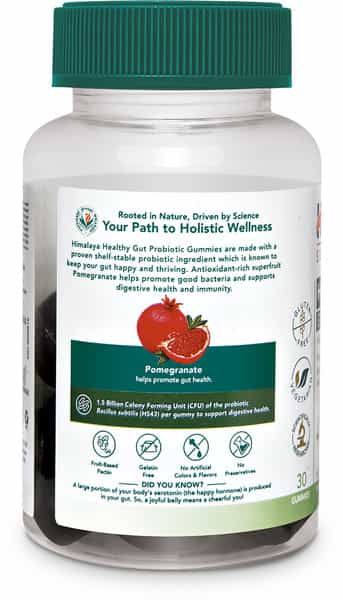 Himalaya Healthy Gut Probiotic | Strawberry | Gummies | 30 No's