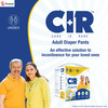 Cir Diaper | Adult Diaper| Medium | Premium Pant Style | Waist (30- 40) | Pack Of 1 (10 Units)