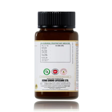 Jeena Sikho Ckd/Kidney Tablets | Ayurvedic Kidney Detox Supplemen | 60 Tablets