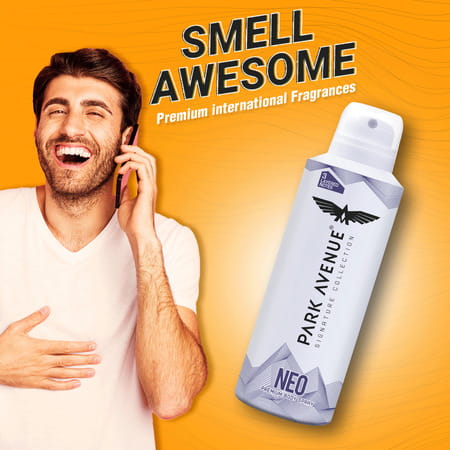 Park Avenue Original Storm Deodorant Perfume For Men Fresh Long Lasting Fragranc 150 Ml (Pack Of 2)