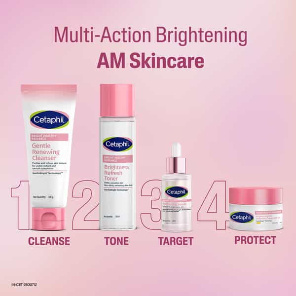 Cetaphil Bright Healthy Radiance | Gentle Renewing Cleanser | 100 Gm