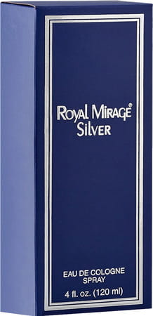 Royal Mirage Silver Long Lasting Imported Eau De Cologne Spary 120ml