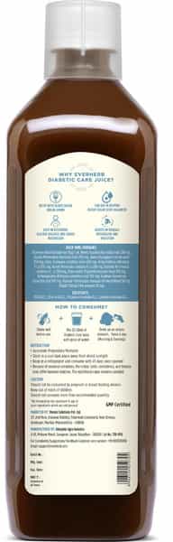 Everherb Diabetic Care Juice-13 Potent Ingredients -Healthy Blood Sugar Management - 500 Ml Bottle
