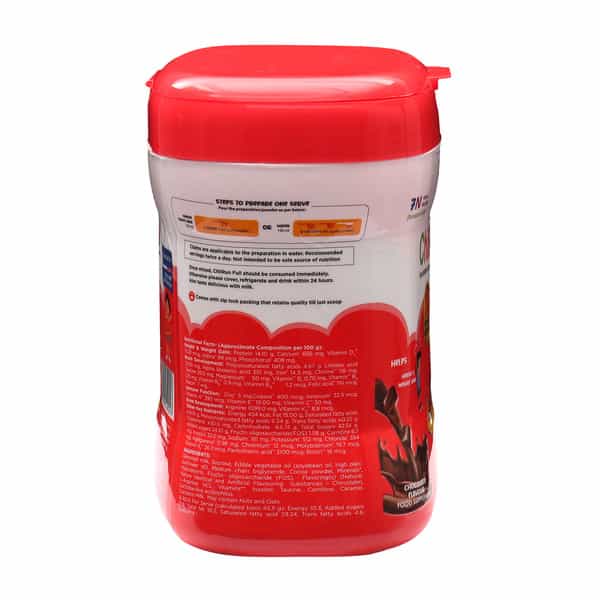 Chilrunfull Chocolate Flavour Total Nutrition To Support Childs Growth & Devlopment Jar Of 200Gm